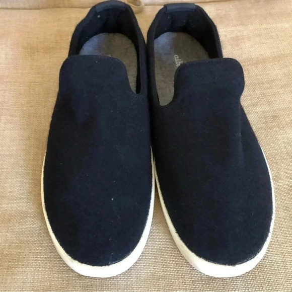 ALLBIRDS WL Wool Loungers Minimalist Slip-on Shoes - Black - M10 - Picture 3 of 10